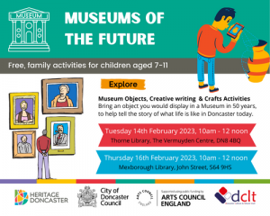 Museums of the Future Family activity February Half Term Doncaster