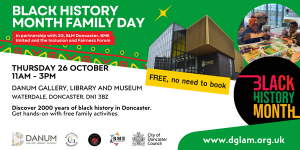 Black history Month Family Fun Day Banner