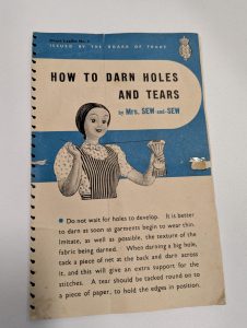Make Do and Mend sewing booklet