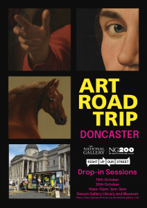 Art Road Trip Digital Flyer