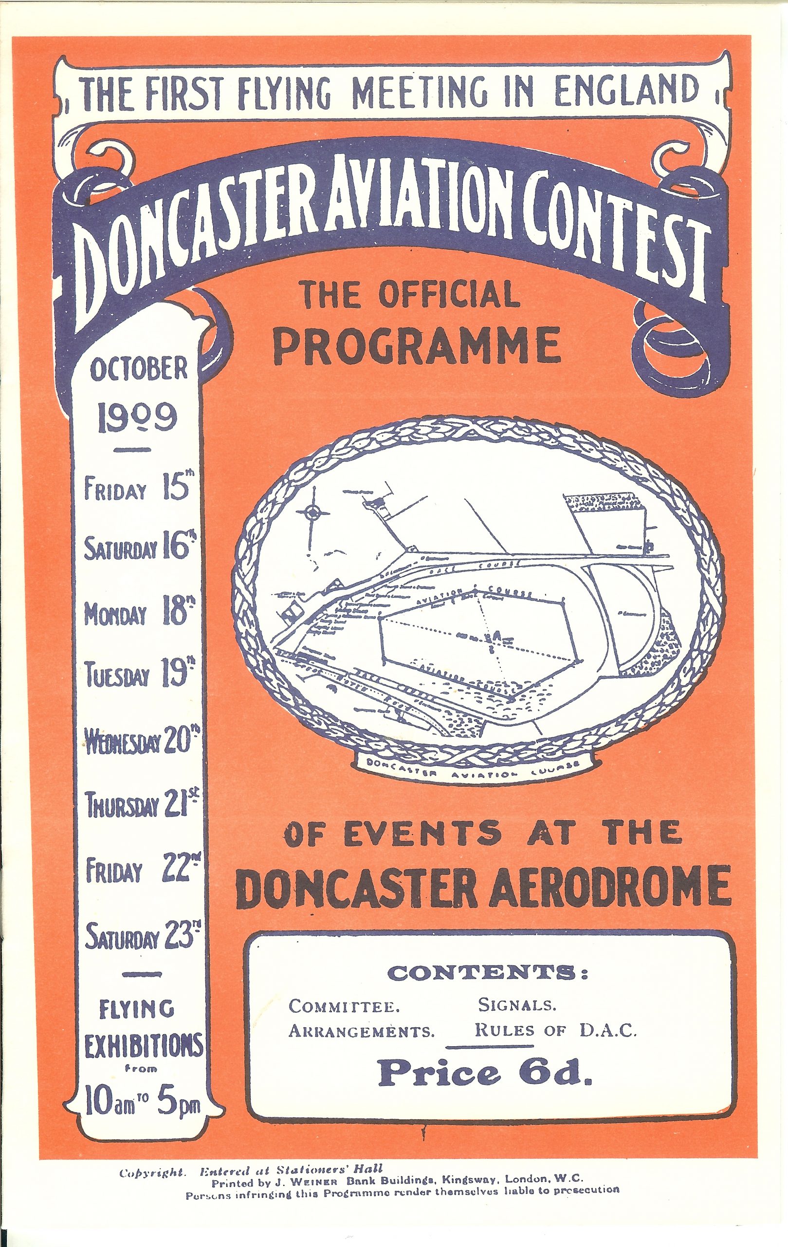 Curator Talk: Those Magnificent Men - The town clerk and the 1909 Doncaster Airshow