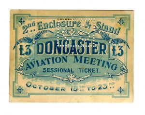 Doncaster Airshow 1909 ticket