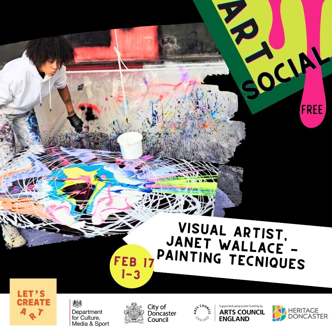Lets Create Art with Artist Janet Wallace