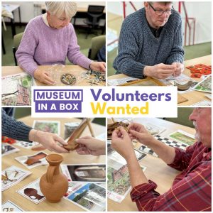 Museum in a box volunteers